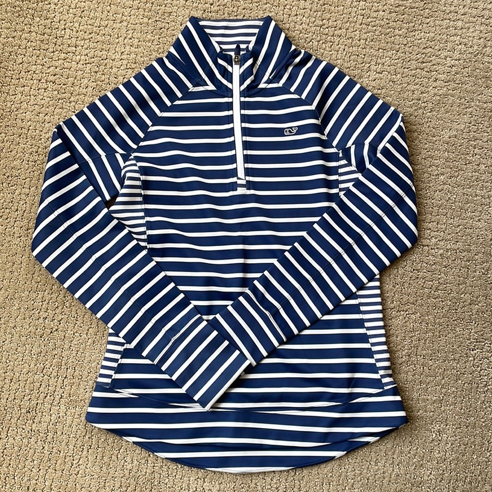 Vineyard Vine 3/4 Zip Performance Pull Over. - image 1